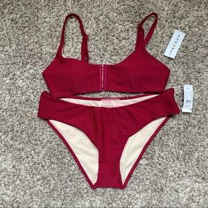 PacSun Kirra Hook and Eyelet Bikini Set